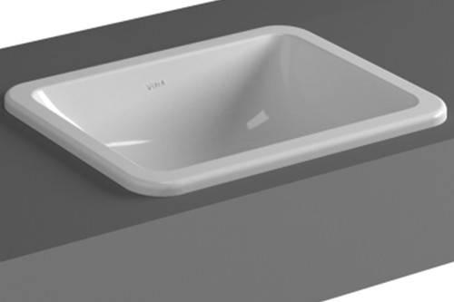 Vitra S20 Beyaz Tezgah Üstü Lavabo 45x37cm 5473B003-0642