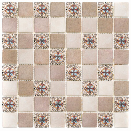 Dijital Baskılı Cam Mozaik FBLDJ 062