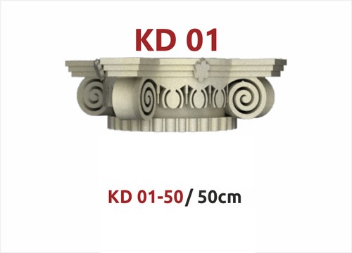 50 cm KD 01 Modeli Boynuzlu Yarım Kaide KD01-50