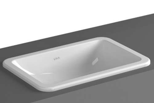 Vitra S20 Beyaz Tezgah üstü Lavabo 55x37cm 5475B003-0642