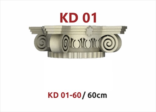 60 cm KD 01 Modeli Boynuzlu Yarım Kaide KD01-60