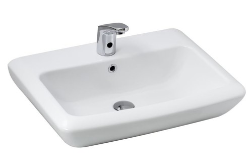 Seramiksan Luna Yarım Tezgah Lavabo 65x45 A063011