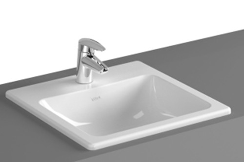 Vitra S20 Beyaz Tezgah üstü Lavabo 45x45cm 5463B003-0001