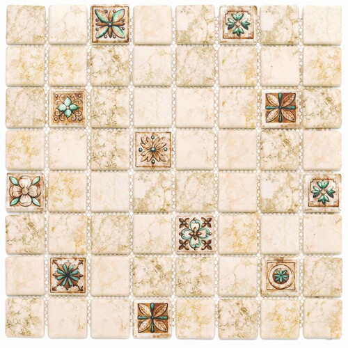 Dijital Baskılı Cam Mozaik FBLDJ 065