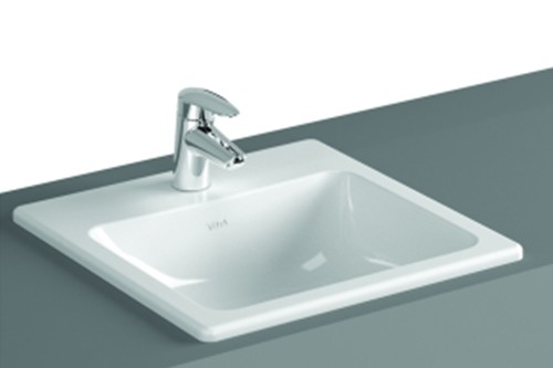 Vitra S20 Beyaz Tezgah üstü Lavabo 50x45cm 5464B003-0001