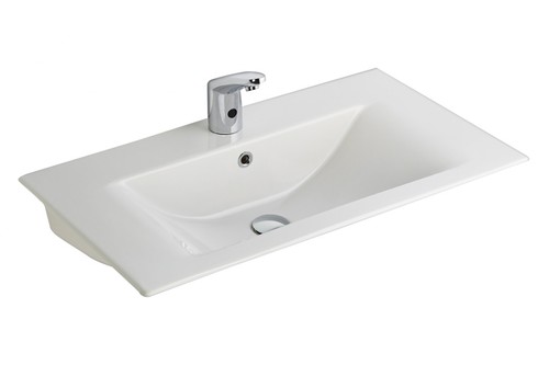 Seramiksan Luna Flat Tezgah Üstü Lavabo 80x45 cm A063202