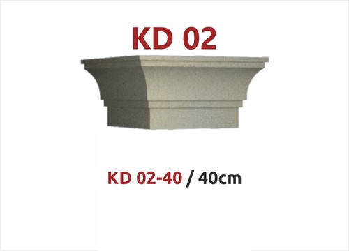 40 cm KD 02 Modeli Yarım Kaide KD02-40