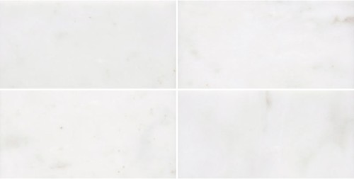 Pasha White Cilalı Mermer Yer Döşemesi-30,5x61x1,2cm