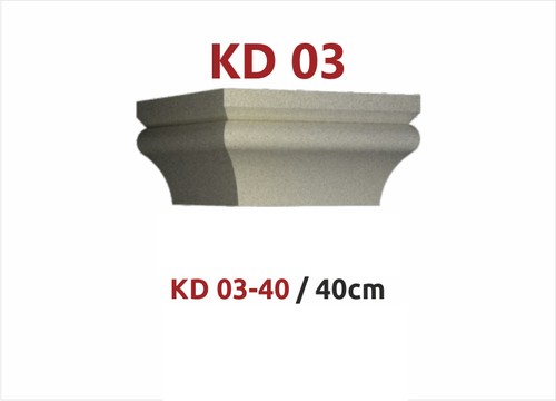 40 cm KD 03 Modeli Yarım Kaide KD03-40