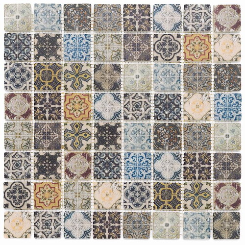 Dijital Baskılı Cam Mozaik FBLDJ 074