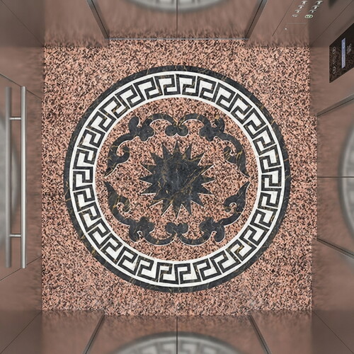 Pvc Asansör Zemin Döşeme Hitit - 150x160cm