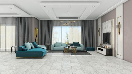 Floorpan Stonex Derzli Laminat Parke 10mm Carrara FT011 + 8cm süpürgelik + 3mm Kapron Takım