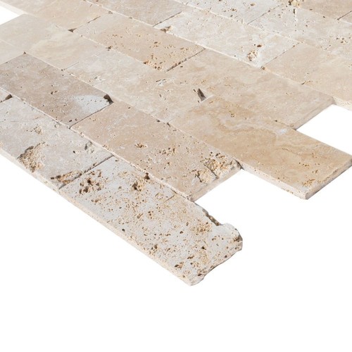 Gobek Traverten Eskitme Taş Klasik Filesiz 7,5X20,3cm