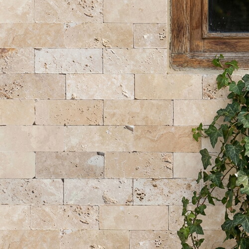 Gobek Traverten Eskitme Taş Klasik Filesiz 7,5X20,3cm