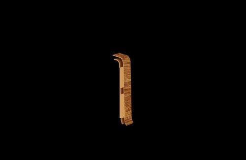PVC Süpürgelik Bitiş Kapağı Red Oak 608-BK