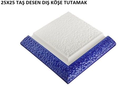 Taş Desenli Dış Köşe Porselen Havuz Tutamak 8151