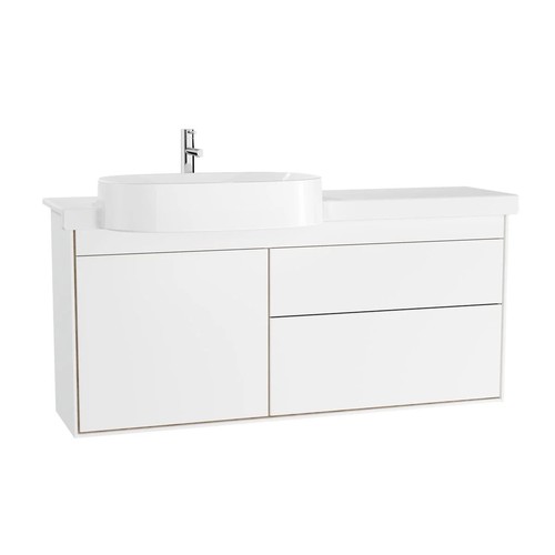 Vitra Voyage Etajerli Lavabolu Çekmeceli Lavabo Dolabı 130 cm 62453