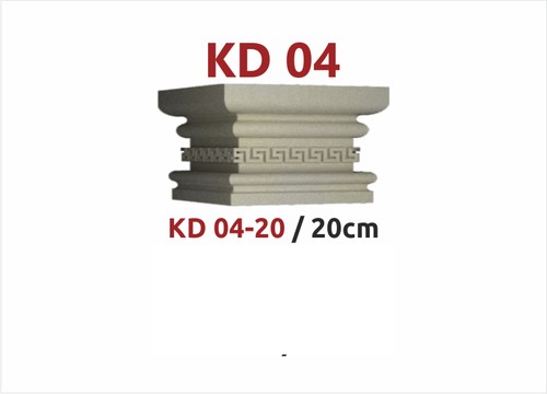 20 cm KD 04 Modeli İçi Versace Desenli Yarım Kaide KD04-20
