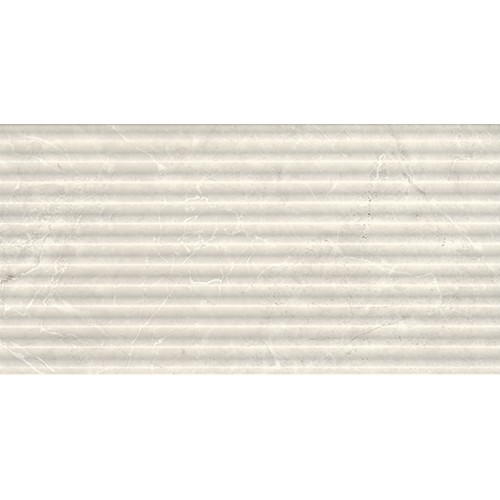Bien İmperial Beyaz Dekofon Parlak Dekor Seramiği-30x60