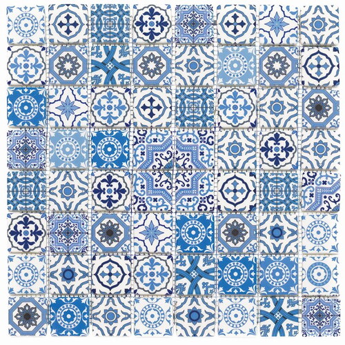 Dijital Baskılı Cam Mozaik FBLDJ 081