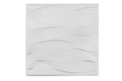 3D Duvar Paneli Beyaz C006