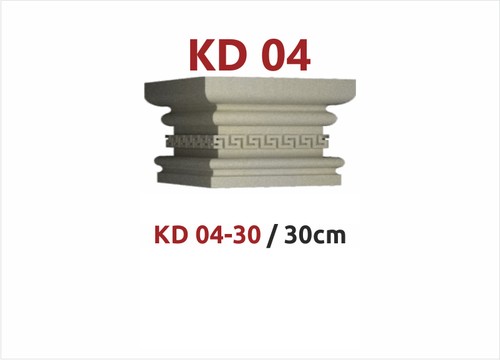 30 cm KD 04 Modeli İçi Versace Desenli Yarım Kaide KD04-30