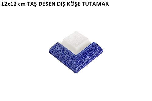 Taş Desenli Dış Köşe Porselen Havuz Tutamak 8051