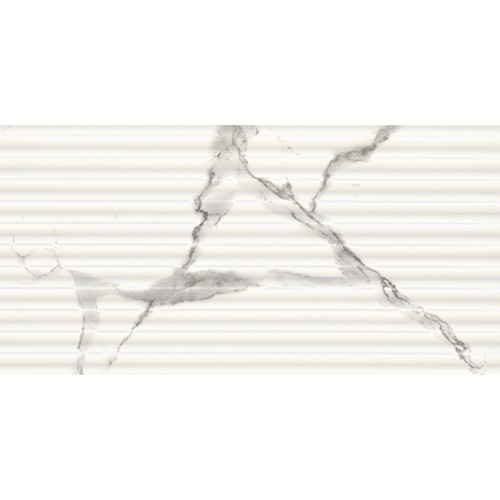 Bien Maxi Beyaz Dekofon Parlak Rektifiyeli Dekor Seramiği-30x60