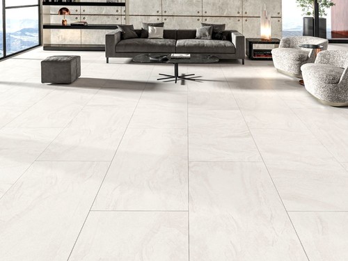 Qua Cipillino White Mat Rektifiyeli Yer Duvar Seramiği - 60x120