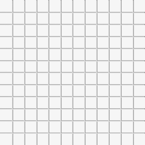 Vitra Miniworx Ral 9016 Beyaz Mat Seramik Mozaik K02770380001VTE0 - 2,5x2,5