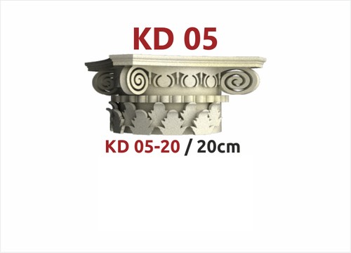20 cm KD 05 Modeli Yarım Kaide KD05-20
