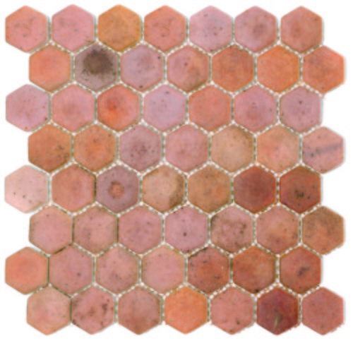 Hexagon Dijital Baskılı Cam Mozaik FBDJ 029