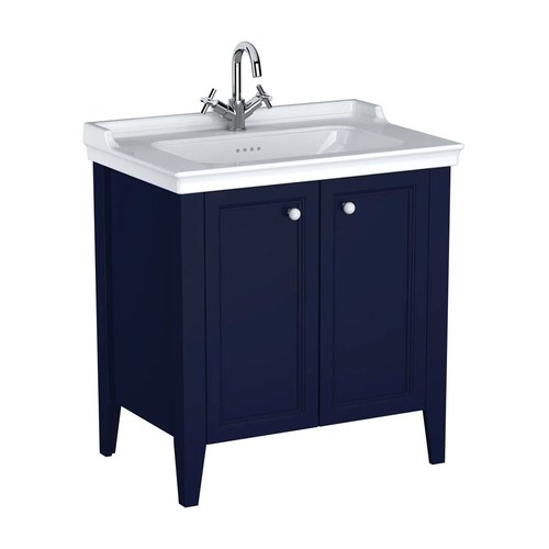 Vitra Valerte Neo Etajerli Lavabolu Kapaklı Lavabo Dolabı 80 cm 65766