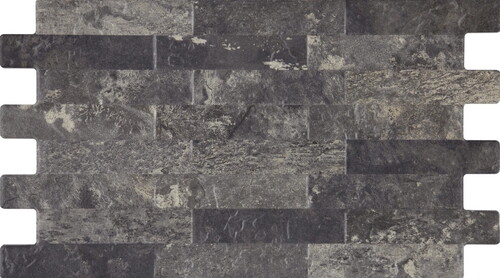 Yurtbay Farilya Siyah Mat Duvar Seramiği S62016 - 25x45