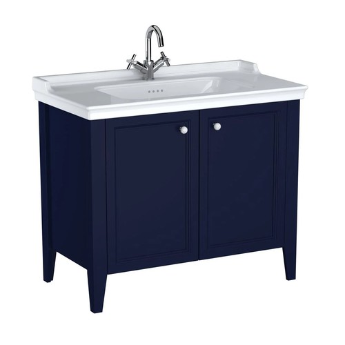 Vitra Valetre Neo Etajerli Lavabolu Kapaklı Lavabo Dolabı 100 cm 65767