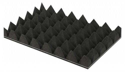 Ses Yalıtımı Bariyerli Piramit Sünger 43mm 100x100