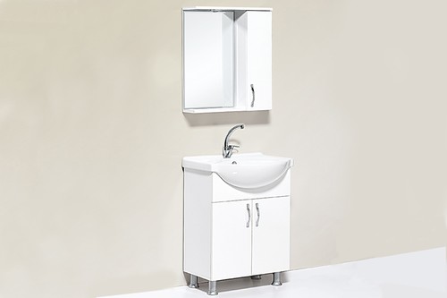 Banyo Dolabı Eko Beyaz 65 cm