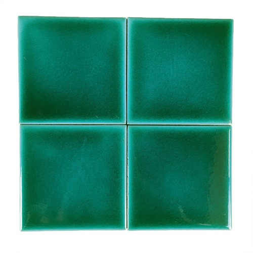 Gobek Squarex Zümrüt Yeşili Porselen Karo