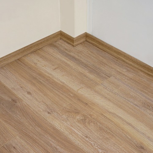 Krono Modera Classic Derzli Laminat Parke Sarı Kavak 8mm 5966 + 6cm süpürgelik + 3mm Kapron Takım