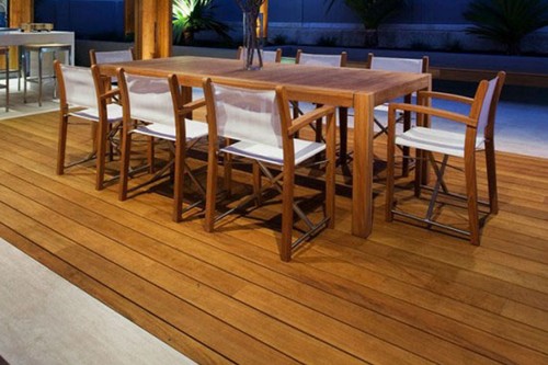 Ahşap Deck Burma Teak