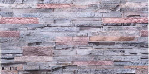 Strafor Taş Duvar Paneli Oyma Taş  2cm B-113-50x100cm