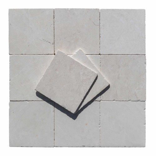 Botticino Cream Eskitme Mermer Yer Döşemesi-30x30x1cm