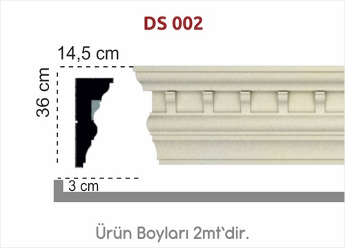 Desenli Söve 36cm DS 002