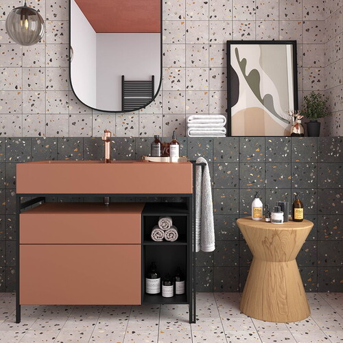 Bien Sempre Junior Rosa Mat 19,7x19,7  Yer Seramiği