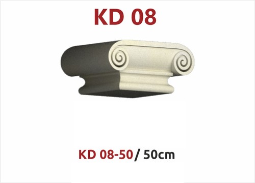 50 cm KD 08 Modeli Koç Başı Yarım Kaide KD08-50