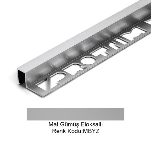 Pro Line Alüminyum Bordür 6x10mm Mat Gümüş 6*10-MBYZ-270