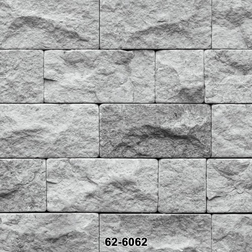 Taş Desenli Duvar Kağıdı Datça Gri 62 6062