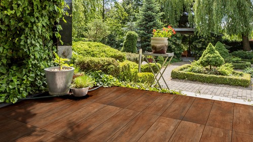 Qua Forest Cherry Mat Rektifiyeli Yer Duvar Seramiği - 20x120