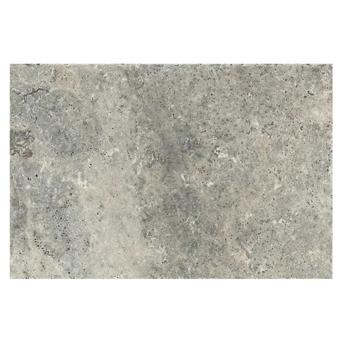 Silver Grey Traverten Paver Yer Döşemesi-40,6x61x3cm