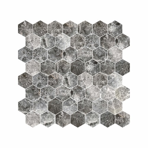 Hexagon Dijital Baskılı Cam Mozaik FBDJ 073